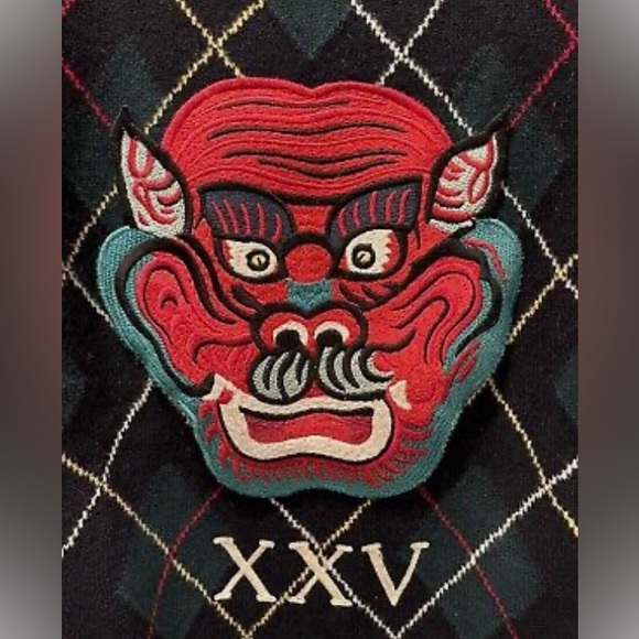 100% Authentic Gucci Argyle Pullover Sweater! - Picture 4 of 6